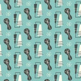 Mid century modern seamless pattern stock illustration Mid century modern seamless pattern stock illustration