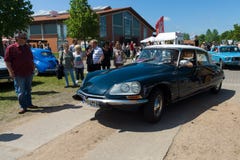 Mid-size Luxury Car Citroen DS Royalty Free Stock Photo Mid-size Luxury Car Citroen DS Royalty Free Stock Photo