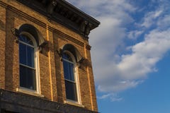 Midwest Storefront Windows. Royalty Free Stock Images Midwest Storefront Windows. Royalty Free Stock Images