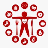 Migliore alimento per il vostro cuore Fotografie Stock Libere da Diritti Migliore alimento per il vostro cuore Fotografie Stock Libere da Diritti