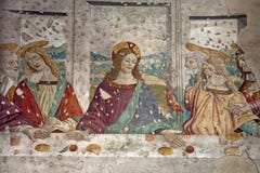 Milano - detalle de estupendo pasado de Cristo fotografía de archivo libre de regalías Milano - detalle de estupendo pasado de Cristo fotografía de archivo libre de regalías