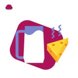 Milch und Käse köstlich und gesund lizenzfreie abbildung Milch und Käse köstlich und gesund lizenzfreie abbildung
