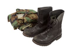 Militaire uniformen royalty-vrije stock afbeelding Militaire uniformen royalty-vrije stock afbeelding