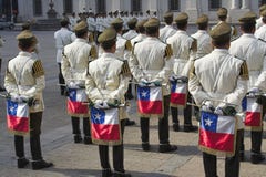 Military Band Santiago de Chile stock photo Military Band Santiago de Chile stock photo