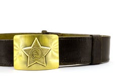 Military belt stock image Military belt stock image