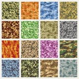Military and marine uniform camouflage patterns stock illustration Military and marine uniform camouflage patterns stock illustration