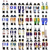 Militära likformig av armén av Preussen i 1812 Royaltyfri Foto Militära likformig av armén av Preussen i 1812 Royaltyfri Foto