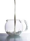 Milk flow isolated on white royalty free stock photography Milk flow isolated on white royalty free stock photography