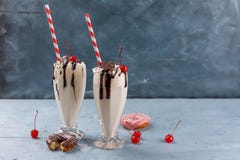 Milkshake (smoothie) stock photo Milkshake (smoothie) stock photo