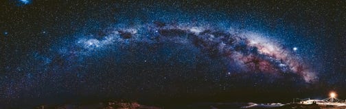 Milky Way in Antarctica. Vernadsky Station