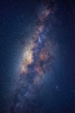 The Milky way galaxy on a night sky
