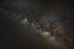 milky way galaxy, Long exposure photograph,with grain