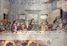 Milão - último super de Christ imagens de stock Milão - último super de Christ imagens de stock
