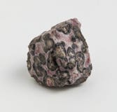 Mineral del jaspe de la piel del leopardo en el fondo blanco fotos de archivo Mineral del jaspe de la piel del leopardo en el fondo blanco fotos de archivo