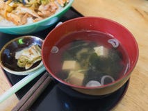 miso japońska polewka obrazy stock miso japońska polewka obrazy stock