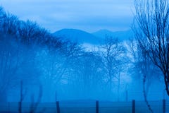 Misty Day In The Italian Countryside Royalty Free Stock Photos Misty Day In The Italian Countryside Royalty Free Stock Photos