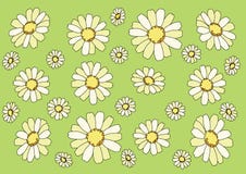 Flower on Green background vector illustration Flower on Green background vector illustration