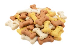 Mixed dried dog biscuits royalty free stock image Mixed dried dog biscuits royalty free stock image