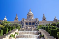 MNAC en Barcelona, España