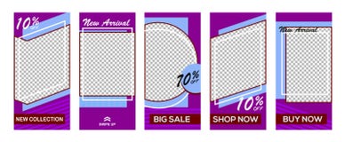 Set of Instagram stories sale banner background, Instagram template photo, can be use for, landing page, website, mobile app, post vector illustration Set of Instagram stories sale banner background, Instagram template photo, can be use for, landing page, website, mobile app, post vector illustration