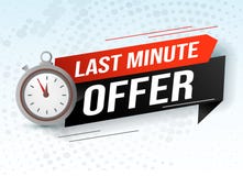 Last minute offer watch countdown Banner design template for marketing. Last chance promotion or retail. background banner poster stock illustration Last minute offer watch countdown Banner design template for marketing. Last chance promotion or retail. background banner poster stock illustration