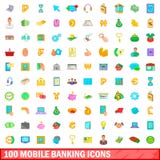 100 mobile banking icons set, cartoon style. 100 mobile banking icons set in cartoon style for any design vector illustration stock illustration 100 mobile banking icons set, cartoon style. 100 mobile banking icons set in cartoon style for any design vector illustration stock illustration