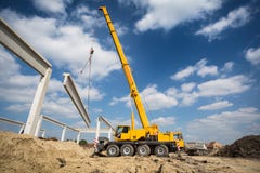 Mobile Crane Stock Photo Mobile Crane Stock Photo