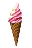 Mock-up of a ice cream cone