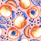 Mod?le sans couture avec des p?ches d'aquarelle illustration de vecteur Mod?le sans couture avec des p?ches d'aquarelle illustration de vecteur