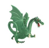 Model Green Dragon Isolated. Royalty Free Stock Images Model Green Dragon Isolated. Royalty Free Stock Images