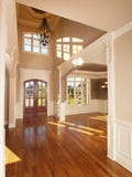 Model Luxury Home Interior Front Entrance Archway