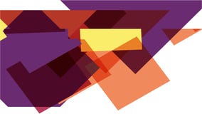 Modello con una scatola colorata con un fondo bianco illustrazione di stock Modello con una scatola colorata con un fondo bianco illustrazione di stock