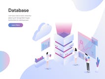 Modello d'atterraggio della pagina del concetto isometrico dell'illustrazione del database server Concetto di progetto piano isom royalty illustrazione gratis Modello d'atterraggio della pagina del concetto isometrico dell'illustrazione del database server Concetto di progetto piano isom royalty illustrazione gratis