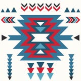 Modello etnico decorativo variopinto royalty illustrazione gratis Modello etnico decorativo variopinto royalty illustrazione gratis