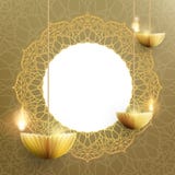 Modello felice della carta di Diwali Il festival delle luci indiano ENV 10 illustrazione vettoriale Modello felice della carta di Diwali Il festival delle luci indiano ENV 10 illustrazione vettoriale
