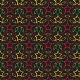 Modello senza cuciture con differenti figure geometriche royalty illustrazione gratis Modello senza cuciture con differenti figure geometriche royalty illustrazione gratis