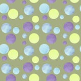 Modelo abstracto con los c?rculos coloridos y fondo verde para el papel pintado de moda del dise?o, materia textil, tarjeta libre illustration Modelo abstracto con los c?rculos coloridos y fondo verde para el papel pintado de moda del dise?o, materia textil, tarjeta libre illustration