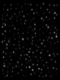 Modelo abstracto de la textura del fondo de la educación de los números que cae stock de ilustración Modelo abstracto de la textura del fondo de la educación de los números que cae stock de ilustración