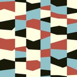 Modelo colorido inconsútil de la geometría del vector stock de ilustración Modelo colorido inconsútil de la geometría del vector stock de ilustración