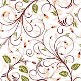 Modelo de flor inconsútil stock de ilustración Modelo de flor inconsútil stock de ilustración