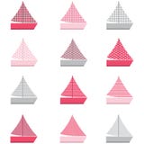 Modelo del diseño del barco de vela libre illustration Modelo del diseño del barco de vela libre illustration