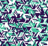 Modelo geométrico abstracto Un caleidoscopio de líneas y de triángulos ilustración del vector Modelo geométrico abstracto Un caleidoscopio de líneas y de triángulos ilustración del vector