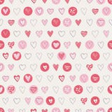 Modelo inconsútil de los corazones libre illustration Modelo inconsútil de los corazones libre illustration