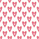 Modelo inconsútil del vector del corazón simple de los anillos de espuma Fondo del día de tarjetas del día de San Valentín stock de ilustración Modelo inconsútil del vector del corazón simple de los anillos de espuma Fondo del día de tarjetas del día de San Valentín stock de ilustración