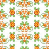 Modelo inconsútil del vector popular floral colorido libre illustration Modelo inconsútil del vector popular floral colorido libre illustration
