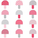 Modelo rosado de las setas ilustración del vector Modelo rosado de las setas ilustración del vector