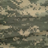 Modelo universal del camuflaje, camo digital del uniforme del combate del ejército, primer macro militar del ACU de los E.E.U.U., fotografía de archivo Modelo universal del camuflaje, camo digital del uniforme del combate del ejército, primer macro militar del ACU de los E.E.U.U., fotografía de archivo