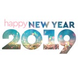 Moderiktigt Bokeh texturerat lyckligt nytt år 2019 royaltyfria foton Moderiktigt Bokeh texturerat lyckligt nytt år 2019 royaltyfria foton