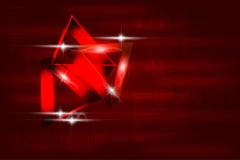 Modern abstract red background in techno style stock illustration Modern abstract red background in techno style stock illustration