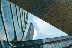 The Modern Architecture features in urban city